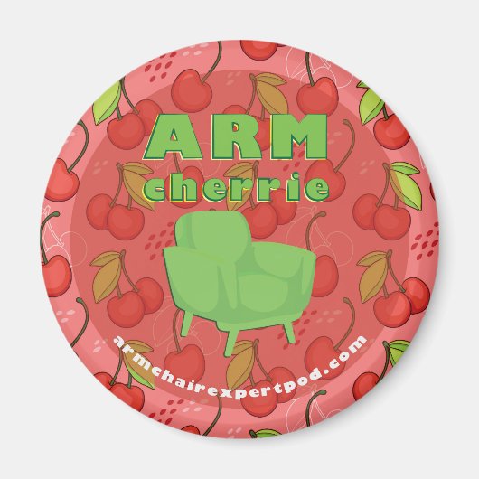 ArmChair Expert Podcast Car Magnet (Voorkant)