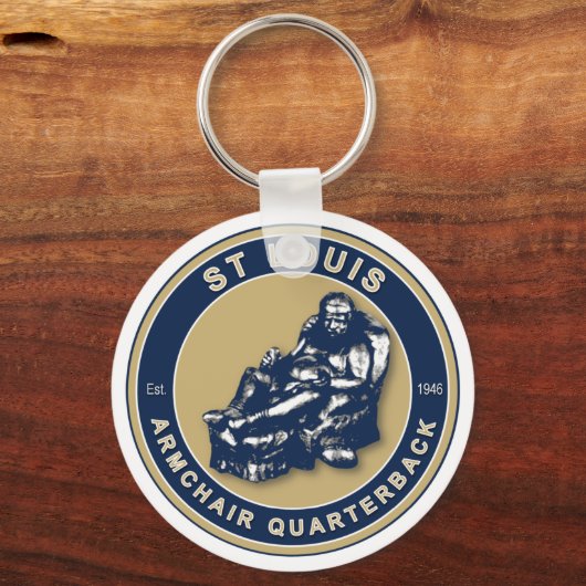 ARMCHAIR QB - Rams Sleutelhanger (Voorkant)