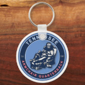 ARMCHAIR QB - Tennessee Sleutelhanger (Voorkant)