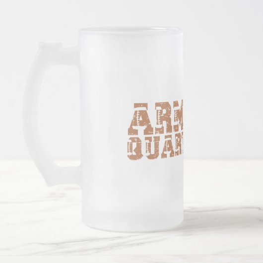 Armchair Quarterback Voetbal Typografie Matglas Bierpul (Links)