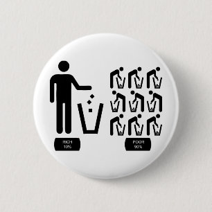 Arme en Rich Ronde Button 5,7 Cm