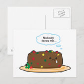 Arme Fruitcake! Briefkaart (Voorkant / Achterkant)