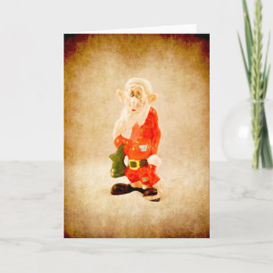 Arme Kerstman Feestdagen Kaart