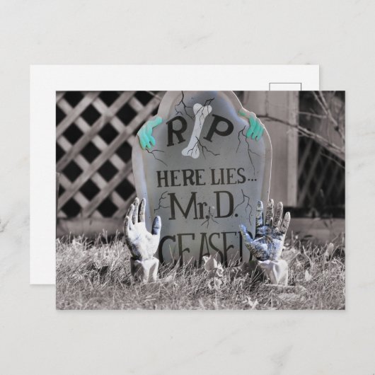 Arme Mr D Briefkaart (Voorkant / Achterkant)