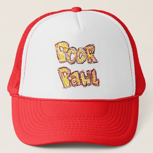 Arme Paul Baseball Pet (Voorkant)