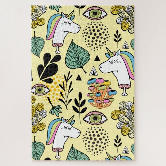 Arme Unicorn Legpuzzel (Verticaal)