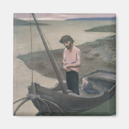 Arme vissers van Pierre Puvis de Chavannes Magneet