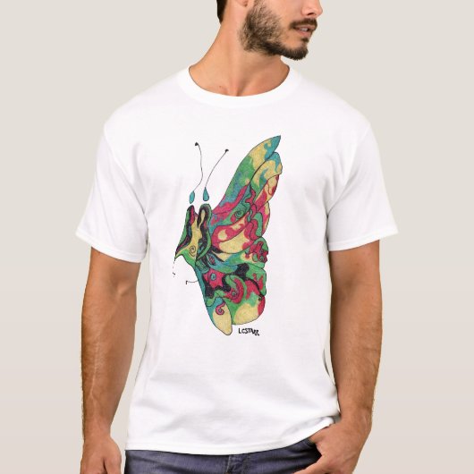 ARME VLINDER T-SHIRT (Voorkant)