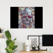 Arme Yorick Poster (Thuiskantoor)