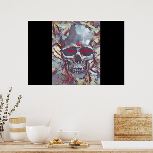 Arme Yorick Poster (Keuken)