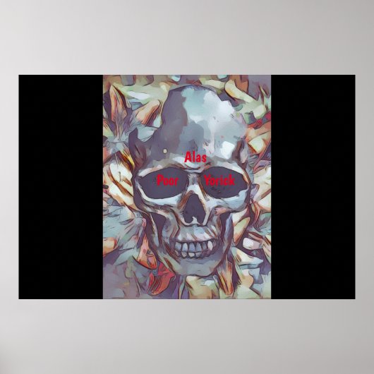 Arme Yorick Poster (Voorkant)