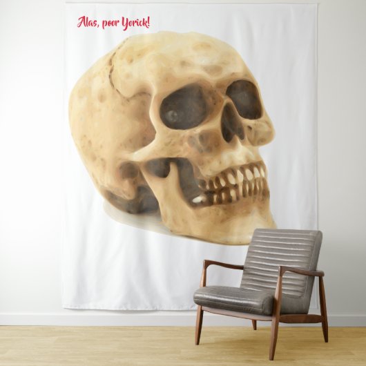 Arme Yorick Tapijt Wandkleed (In situ)