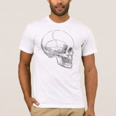 Arme Yorick's schedel T-shirt (Voorkant)
