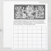 Arme zielen in het vagevuur Kalender Katholieke (Voorkant / Achterkant)