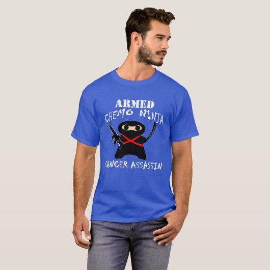 Armed Chemo Ninja T-shirt (Voorkant volledig)