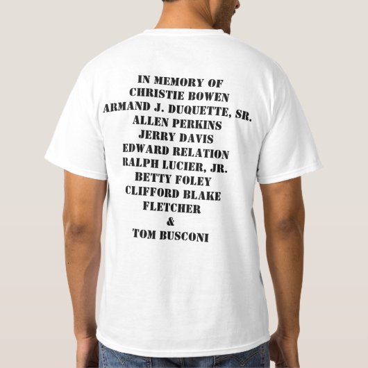 Armed Chemo Ninja T-shirt (Achterkant)