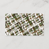 Armed Forces Military Recruiter USA Recruiting Visitekaartje (Voorkant)