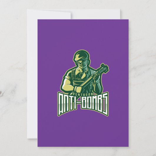 Armed Forces Pride Logo | Gaming & Equality Kaart (Voorkant)