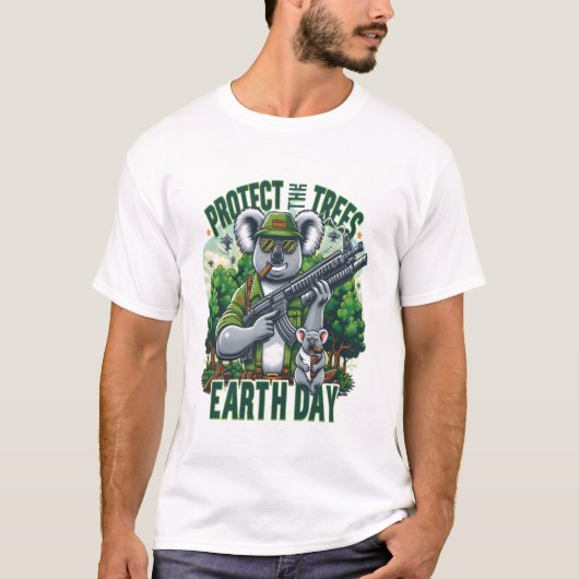 Armed Koalas Standoff T-shirt (Voorkant)