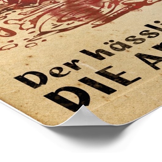 Armee des Stahls - Propaganda Poster (Hoek)