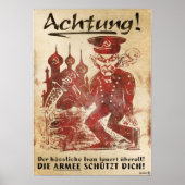 Armee des Stahls - Propaganda Poster (Voorkant)