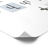 Armeens alfabet, Klassiek Oost Poster (Hoek)