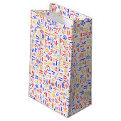 Armeens alfabet klein cadeauzakje (Achterkant Gekanteld)