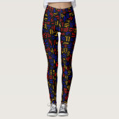 Armeens alfabet leggings (Voorkant)
