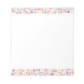 Armeens alfabet notitieblok (Voorkant)