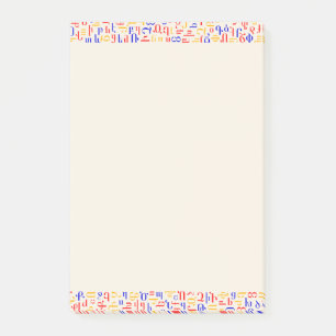 Armeens alfabet post-it® notes