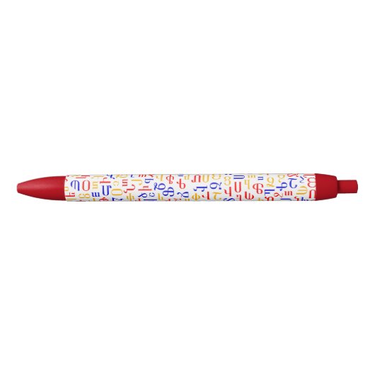 Armeens alfabet zwarte inkt pen (Voorkant)