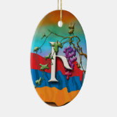 Armeens Alphabet Initiaal "Hyun" Ornament (Rechts)