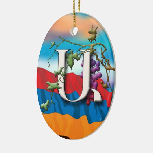 Armeens Alphabet Initiaal "Iyp" Ornament (Links)