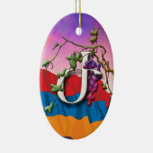 Armeens Alphabet Initiaal "Zhe" Ornament (Rechts)