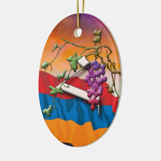 Armeens Alphabet Initialen "Ho" Ornament (Links)