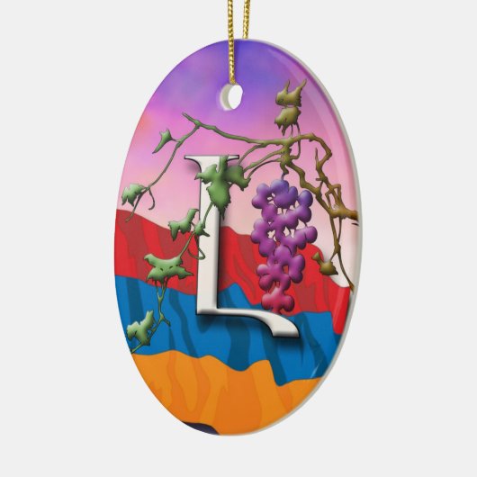 Armeens Alphabet Initialen "Lyun" Ornament (Links)