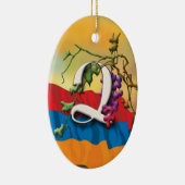 Armeens Alphabet Initialen "Tsa" Ornament (Rechts)