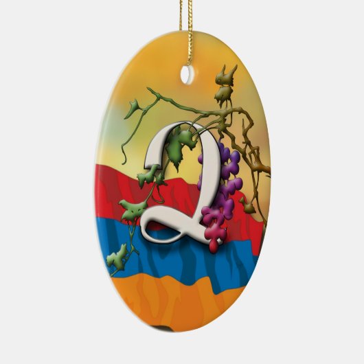 Armeens Alphabet Initialen "Tsa" Ornament (Rechts)