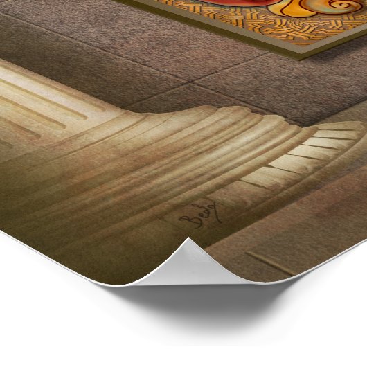 Armeens Alphabet Mural Poster (Hoek)