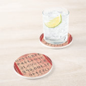 Armeens Alphabet Onderzetter (Zijkant)