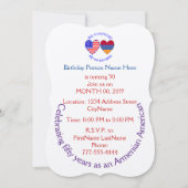 Armeens-Amerikaans land erfgoeduitnodiging Kaart (Voorkant)