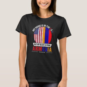 Armeens - Amerikaans patriothart komt van Armenië T-shirt