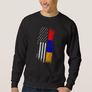 Armeens-Amerikaanse vlag trots Armenië USA T-shirt