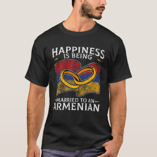 Armeens Armenië vertrouwelijk erfgoed gehuwd met  T-shirt
