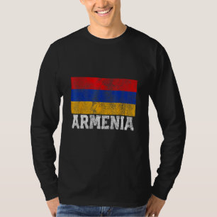 Armeens Armenië Vlag Nationale Trots Familiebanden T-shirt