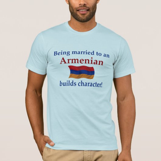 Armeens bouwstijlteken t-shirt (Voorkant)