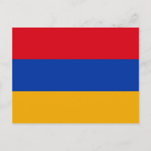 Armeens Briefkaart van de vlag