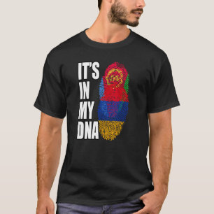 Armeens en Eritrees Mix DNA-vlagerfgoed T-shirt