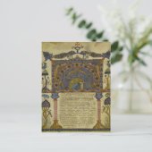 Armeens evangelboek Medieval Manuscript Briefkaart (Staand voorkant)