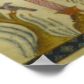 Armeens evangelboek Medieval Manuscript Poster (Hoek)